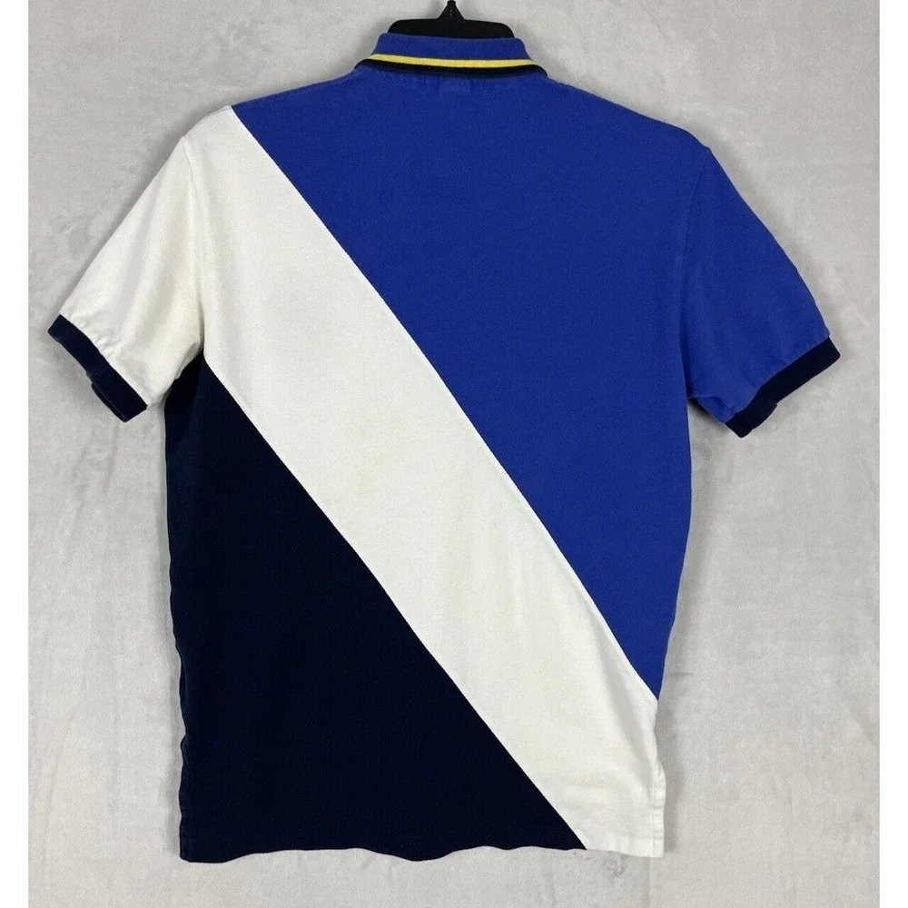 Polo Ralph Lauren Polo Shirt Men Medium Fine Quality 1967 Equestrian Patch